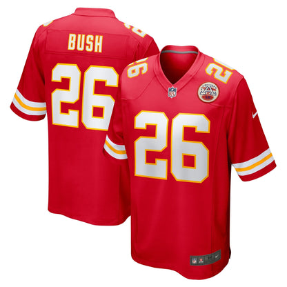 Deon Bush Kansas City Chiefs Nike Game   Jersey - Red