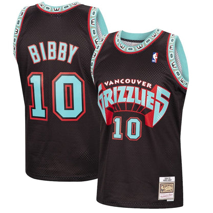 Mike Bibby Memphis Grizzlies Vancouver Throwback Jersey