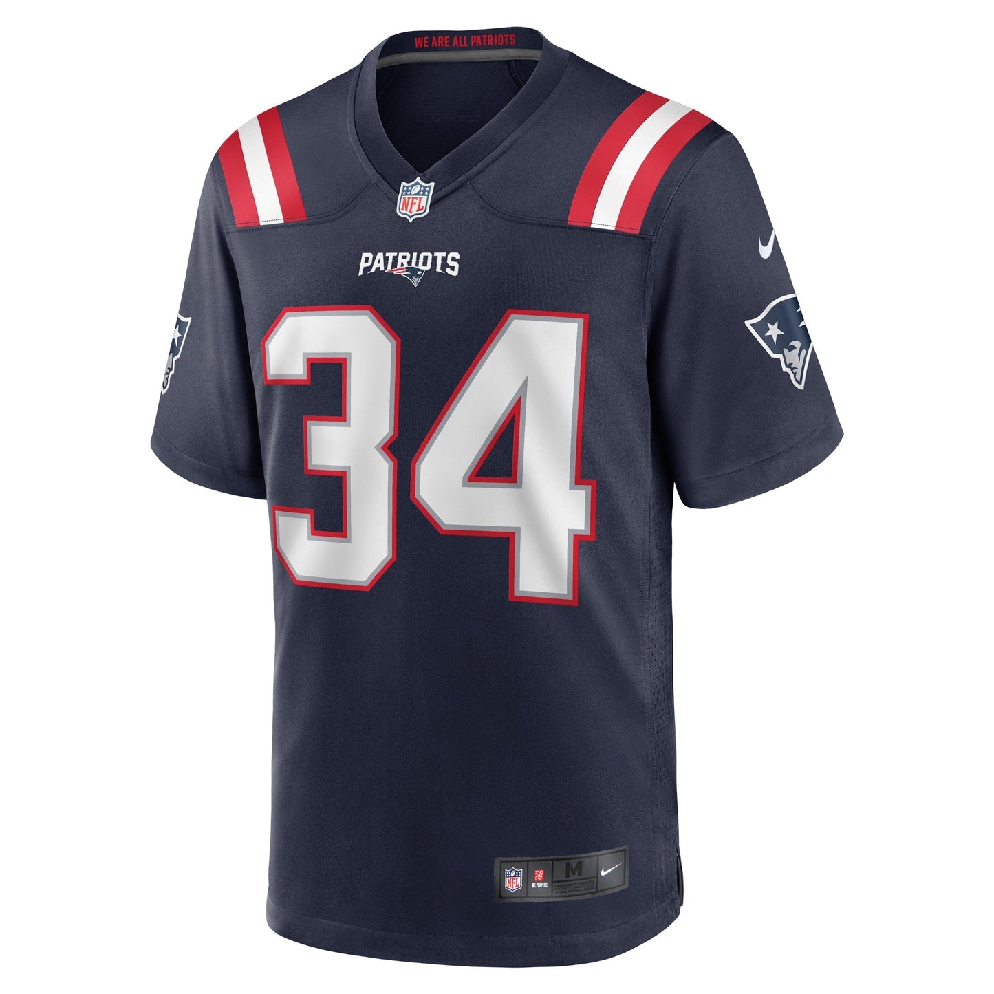 Quandre Mosely New England Patriots Nike Home Game   Jersey - Navy