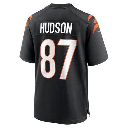 Tanner Hudson Cincinnati Bengals Nike Home Game   Jersey - Black
