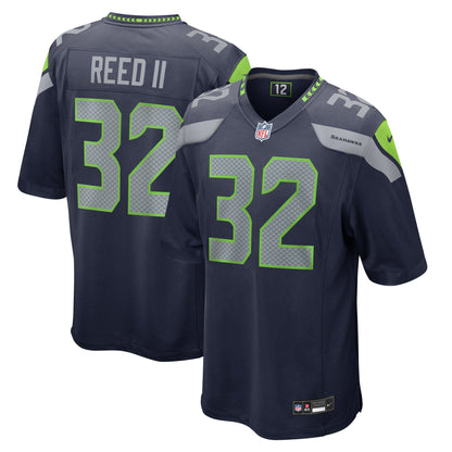 Jerrick Reed II Seattle Seahawks Nike  Game Jersey - College Navy
