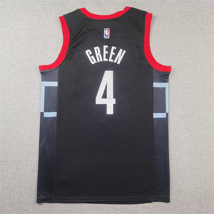 Houston Rockets Jalen Green #4 City Edition Swingman Jersey - Embroidered