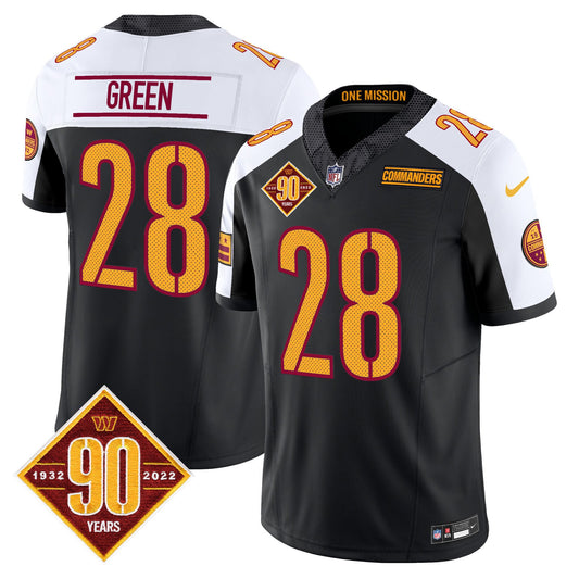 Men’s Washington Commanders 90th Anniversary Vapor Limited Jersey V4 – All Stitched