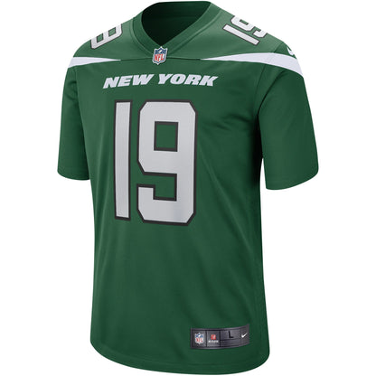 Keyshawn Johnson New York Jets Nike Game Retired   Jersey - Gotham Green