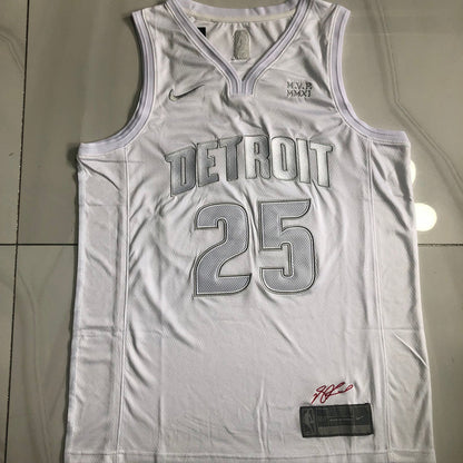 DETROIT PISTONS Rose White 25 MN