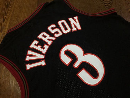 Allen Iverson Philadelphia 76ers 3 Black MN