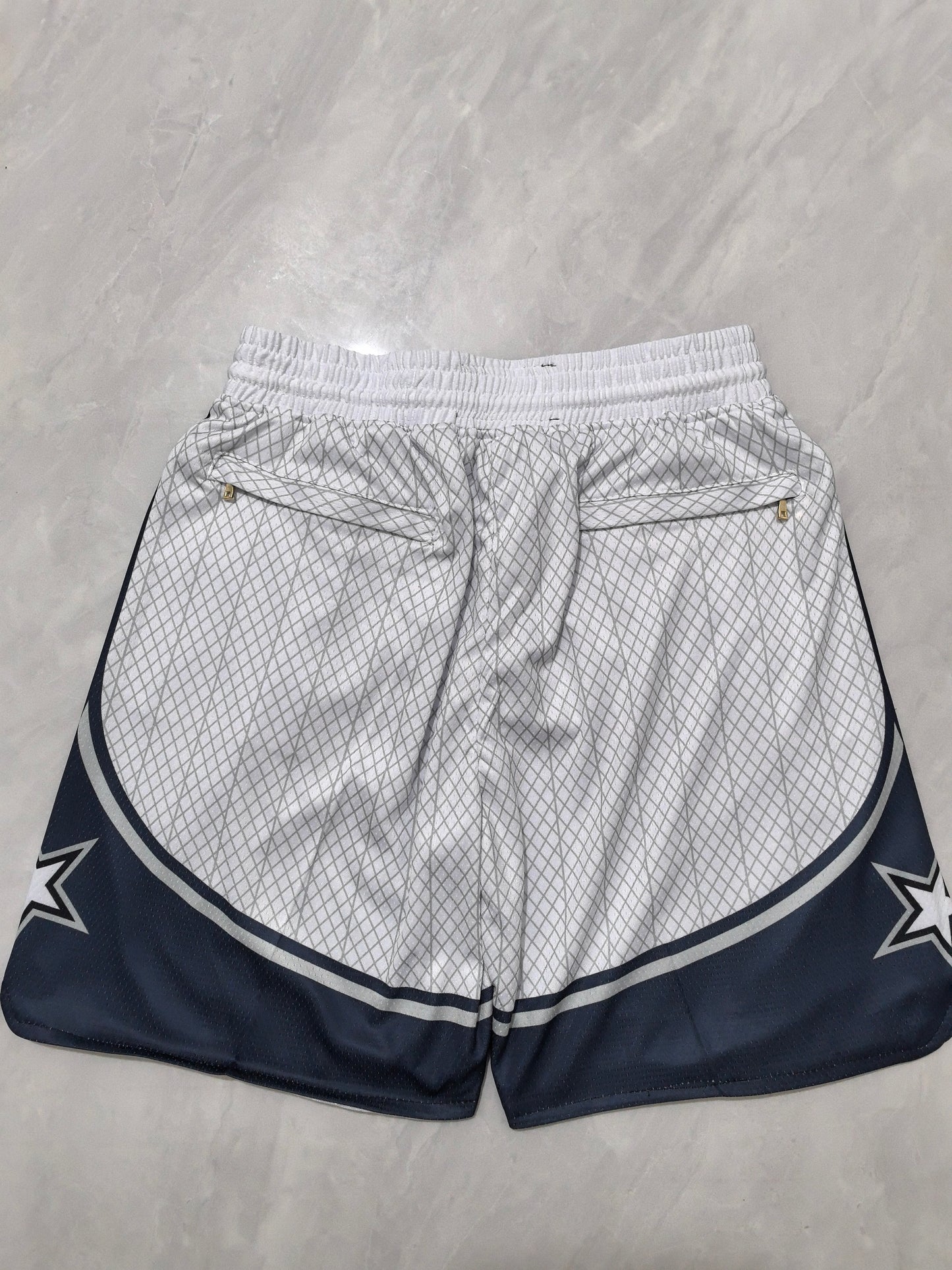 Orlando Magic 2025 White Stripe City Edition Pocket Shorts