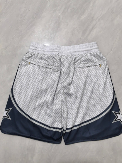 Orlando Magic 2025 White Stripe City Edition Pocket Shorts