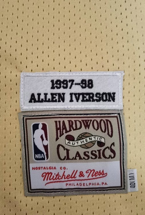 Allen Iverson Philadelphia 76ers Throwback Jersey