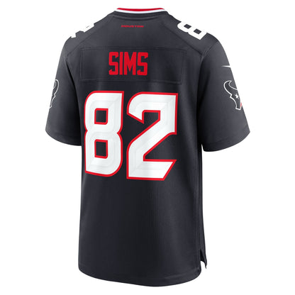 Steven Sims Houston Texans Nike Team Game Jersey -  Navy