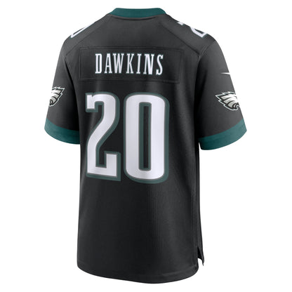 Brian Dawkins Philadelphia Eagles Nike Alternate Game Jersey - Black