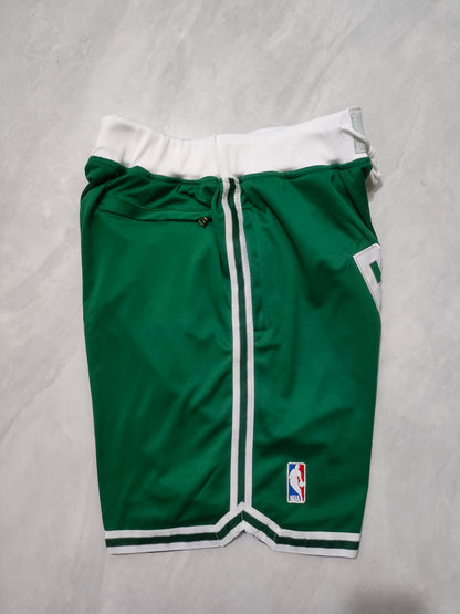 Boston Celtics Green Regular Pocket Shorts