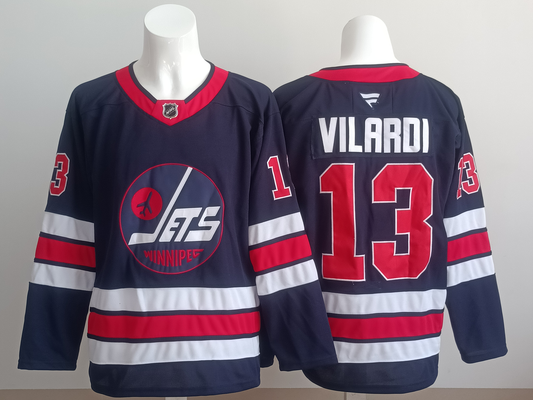 Men's Winnipeg Jets Gabriel Vilardi #13 Navy Player Jersey