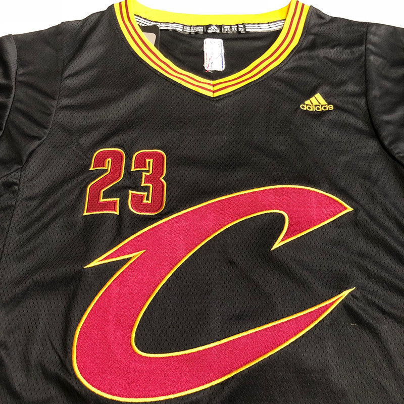 James Los Angeles Lakers Black 23 MN