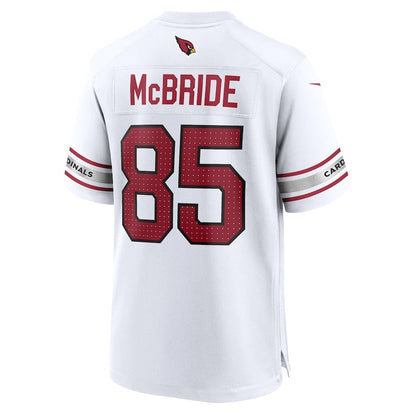 Trey McBride #85 Arizona Cardinals Game Jersey - White - Men's - National Football League 2024