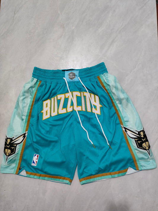 JUST DON Charlotte Hornets Pocket Shorts