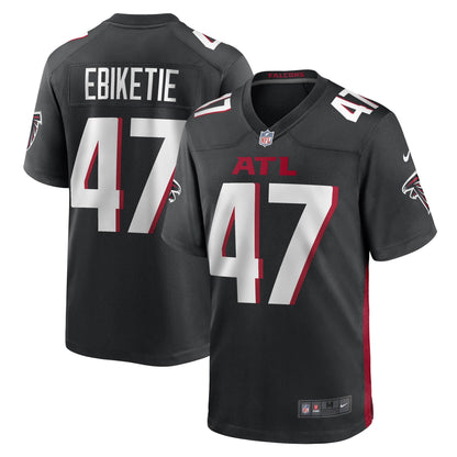 Arnold Ebiketie Atlanta Falcons Nike Game   Jersey - Black