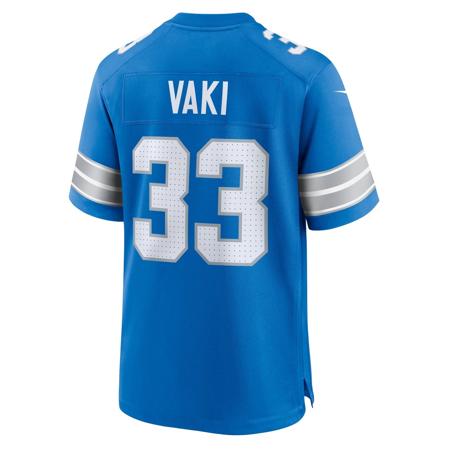 Sione Vaki Detroit Lions Nike Team Game Jersey -  Blue