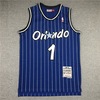 Penny Hardaway Orlando Magic Blue Throwback Jersey