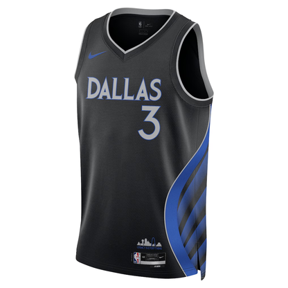 Dallas Mavericks Anthony Davis Nike Black 2025/26 Swingman Jersey - City Edition