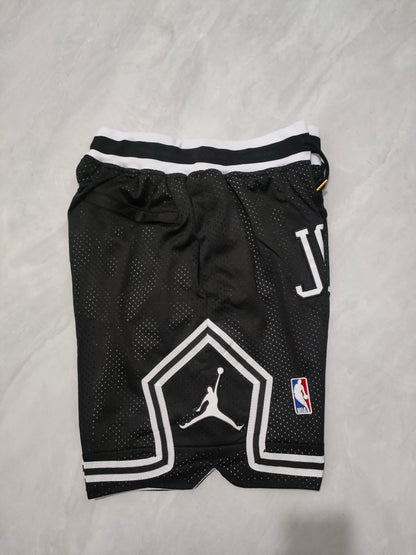 JUST DON Jordan Black Pocket Shorts