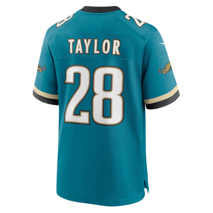 Fred Taylor Jacksonville Jaguars Nike Prowler Throwback Retired   Game Jersey - Teal