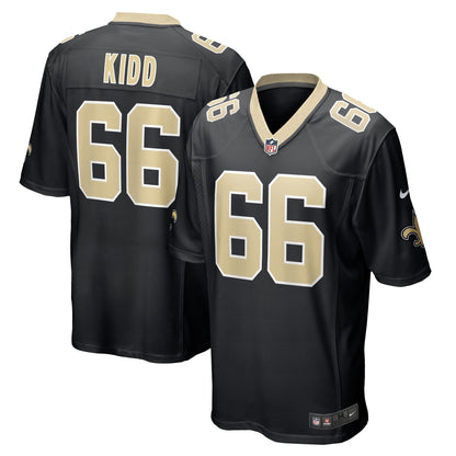 Lewis Kidd New Orleans Saints Nike Game   Jersey - Black