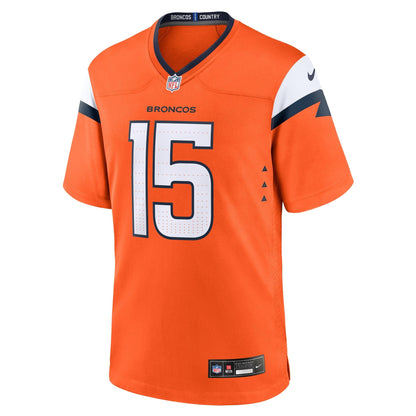 Nik Bonitto Denver Broncos Nike Team Game Jersey -  Orange