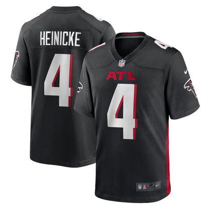 Taylor Heinicke Atlanta Falcons Nike Game   Jersey - Black