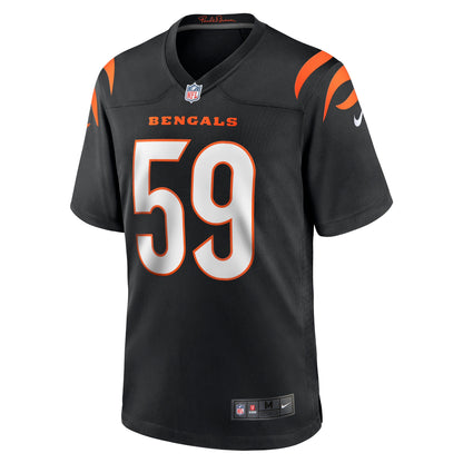 Akeem Davis-Gaither Cincinnati Bengals Nike Game   Jersey - Black