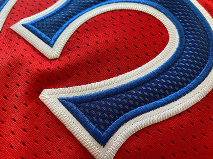 Iverson Philadelphia 76ers 3 Red MN