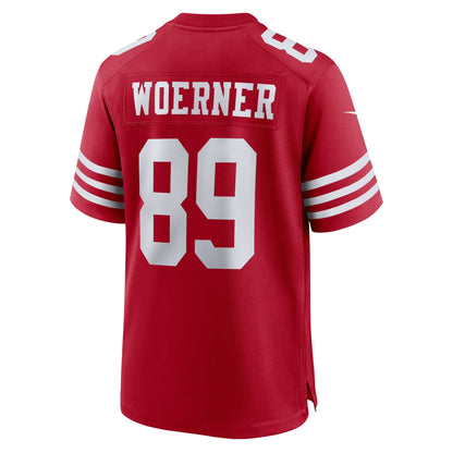 Charlie Woerner San Francisco 49ers Nike  Game Jersey -  Scarlet