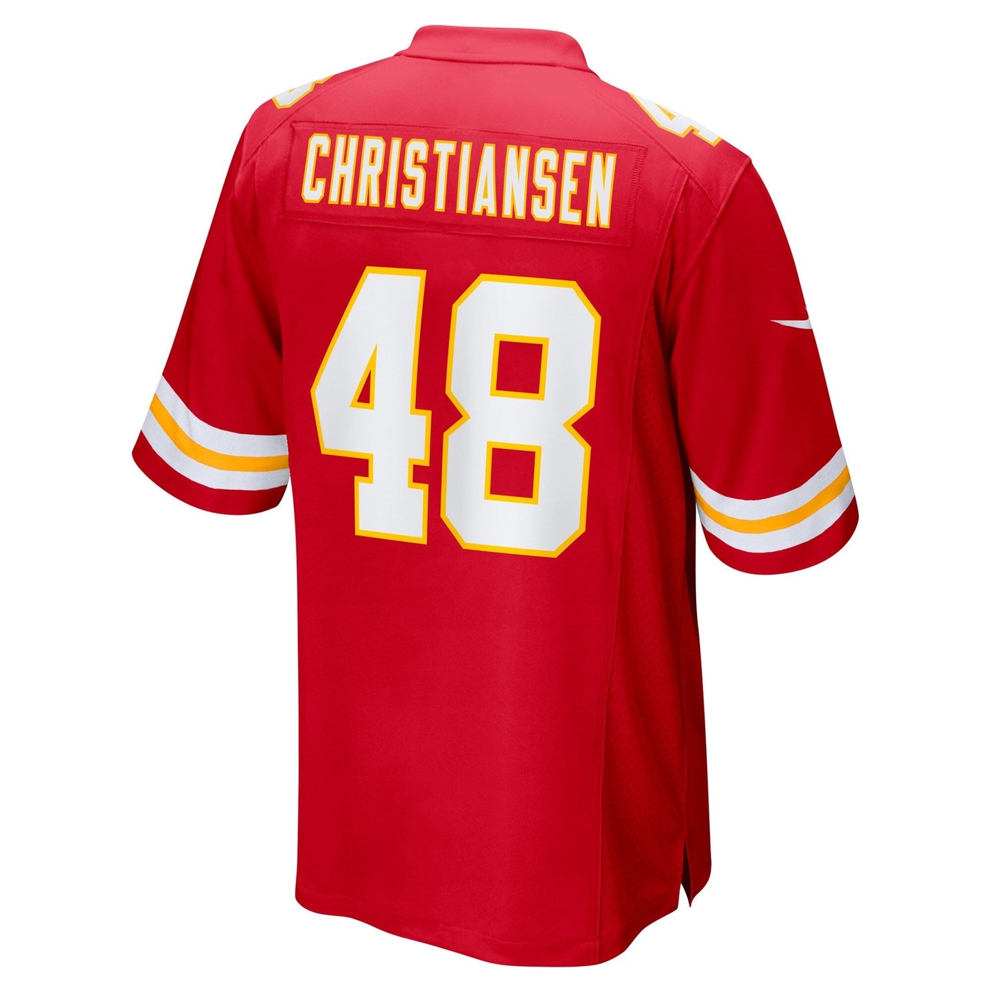Cole Christiansen Kansas City Chiefs Nike Game   Jersey - Red