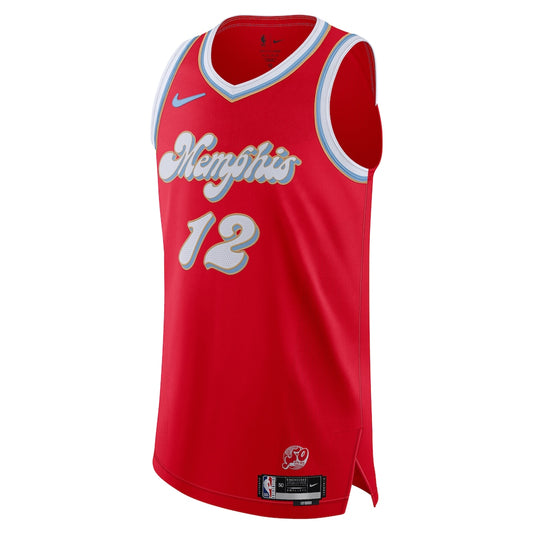 Men's Memphis Grizzlies Ja Morant  Red 2024/25 Player Jersey - City Edition