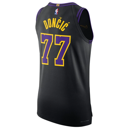Los Angeles Lakers Luka Doncic 2025/26 Black Player Jersey-City Edition