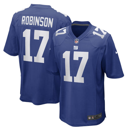 Wan'Dale Robinson New York Giants Nike Game   Jersey - Royal