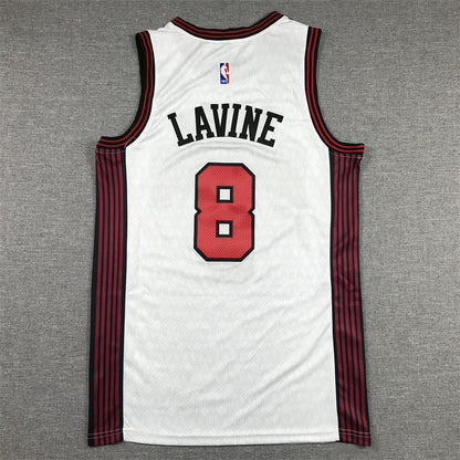 Chicago Bulls Zach LaVine #8 2023 City Edition Swingman Jersey – Embroidered