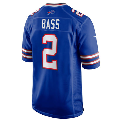 Tyler Bass Buffalo Bills Nike Game   Jersey - Royal