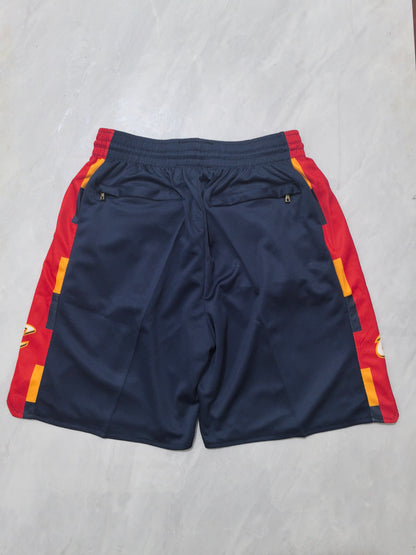 Cleveland Cavaliers 2026 Deep Blue Retro City Edition Pocketed Basketball Shorts