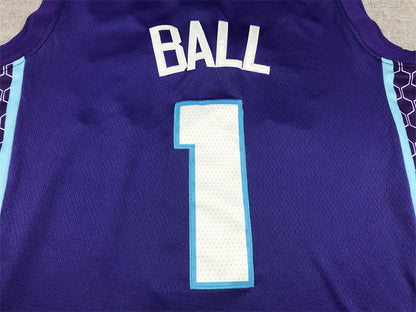 Charlotte Hornets LaMelo Ball #1 City Edition Swingman Jersey - Embroidered