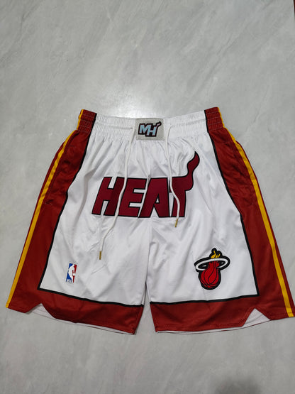 JUST DON Miami Heat Pocket Shorts