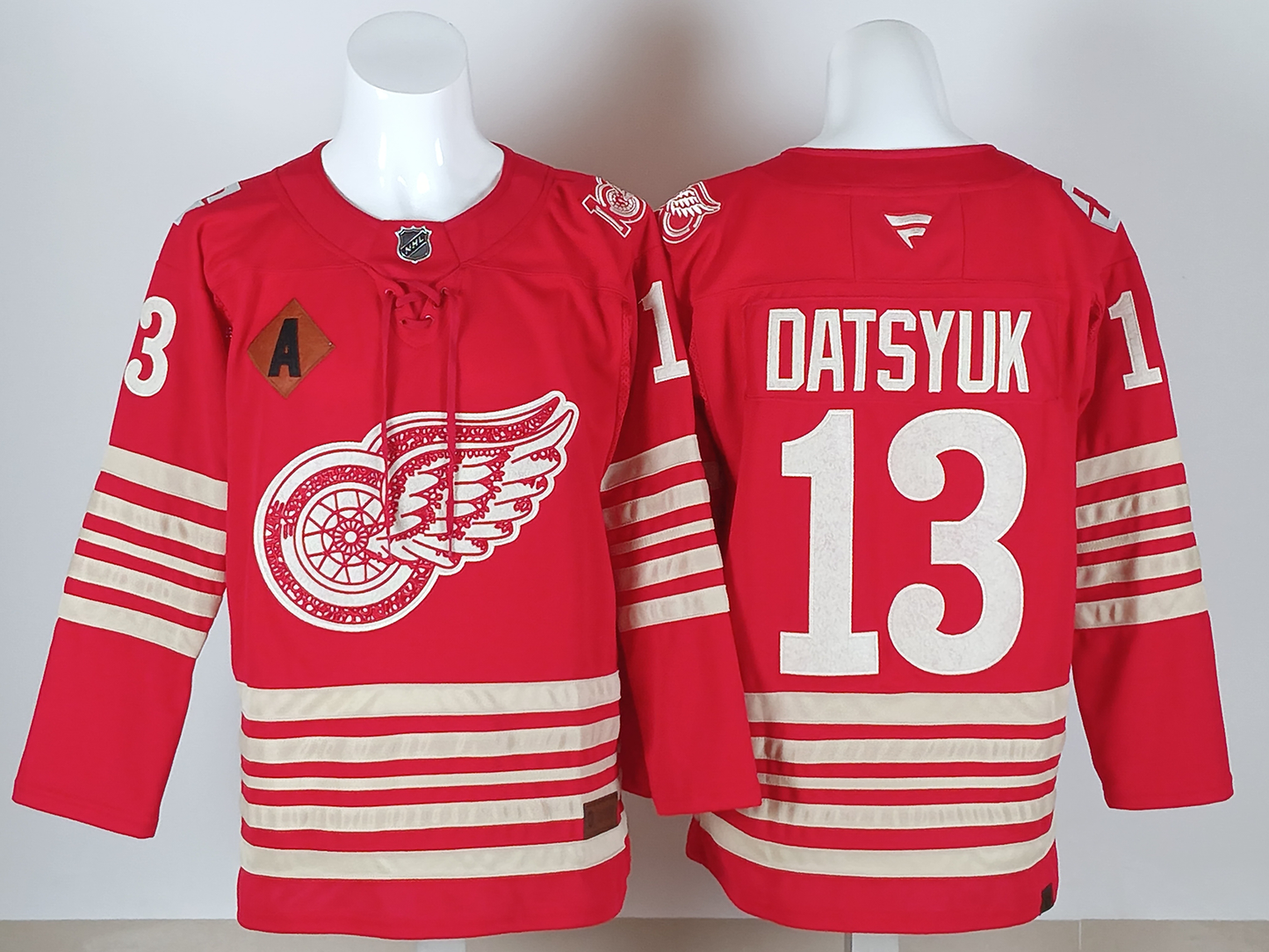 Men's Detroit Red Wings Pavel Datsyuk #13  Red Breakaway Player Jersey