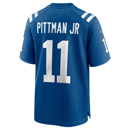 Michael Pittman Jr. Indianapolis Colts Nike Game   Jersey - Royal