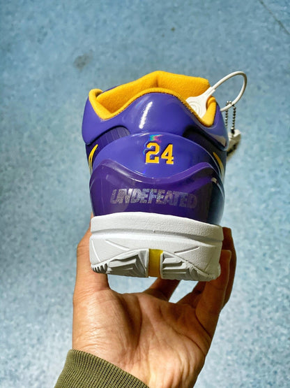 Kobe 4 Undefeated Los Angeles Lakers