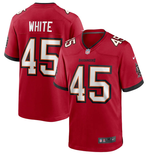 Devin White Tampa Bay Buccaneers Nike Game   Jersey - Red