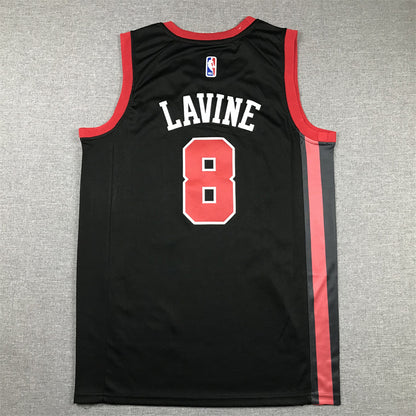 Chicago Bulls Zach LaVine #8 2024 City Edition Swingman Jersey – Embroidered