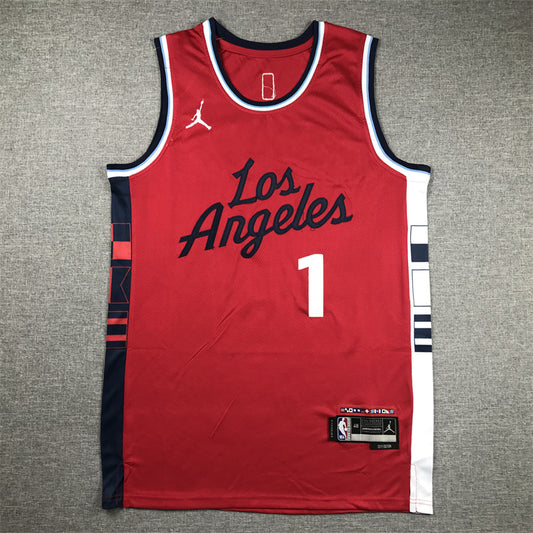 LA Clippers James Harden #1 City Edition Swingman Jersey - Embroidered