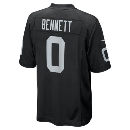 Jakorian Bennett Las Vegas Raiders Nike Team Game Jersey -  Black