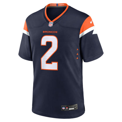 Patrick Surtain II Denver Broncos Nike Mile High Collection Alternate Game Jersey - Navy