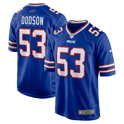 Tyrel Dodson Buffalo Bills Nike Game   Jersey - Royal
